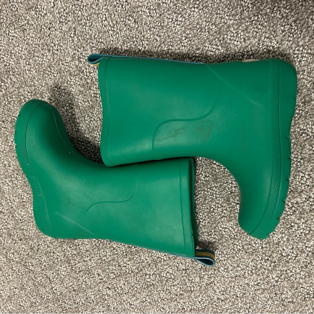 totes Kids Green Rain Boots